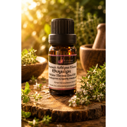 ΑΙΘΕΡΙΟ ΕΛΑΙΟ ΘΥΜΑΡΙ ΦΥΣΙΚΟ ΛΕΥΚΟ (Thymus vulgaris flower/leaf oil WHITE) ΑΙΘΕΡΙΟ ΕΛΑΙΟ ΘΥΜΑΡΙ ΦΥΣΙΚΟ ΛΕΥΚΟ (Thymus vulgaris flower/leaf oil WHITE)