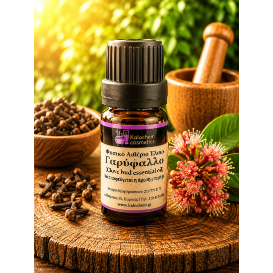 ΑΙΘΕΡΙΟ ΕΛΑΙΟ ΓΑΡΥΦΑΛΛΟ ΦΥΣΙΚΟ (Clove bud essential oil)