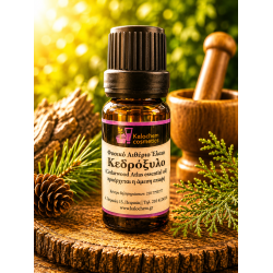 ΑΙΘΕΡΙΟ ΕΛΑΙΟ ΚΕΔΡΟΞΥΛΟ ΦΥΣΙΚΟ (CEDARWOOD ATLAS, ESSENTIAL OIL)