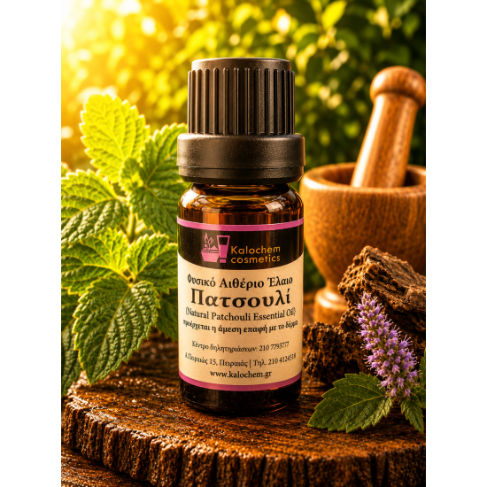 ΑΙΘΕΡΙΟ ΕΛΑΙΟ ΠΑΤΣΟΥΛΙ ΦΥΣΙΚΟ (Pogostemon Cablin Leaf Oil)