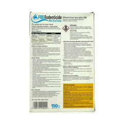 FOX RODENTICIDE MINI BLUE OVULES 150g(ΜΠΛΕ ΚΟΥΦΕΤΑ)