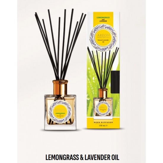 ΑΡΩΜΑΤΙΚΟ ΧΩΡΟΥ LEMONGRASS 150ml AREON με αιθεριο ελαιο λεβαντα