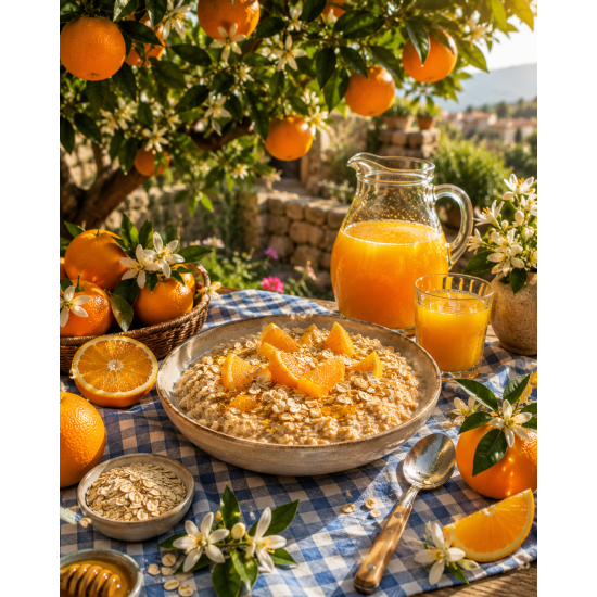 ΕΣΣΑΝΣ ΠΟΡΤΟΚΑΛΙΟΥ ΛΟΥΛΟΥΔΙΑ & ΒΡΩΜΗ (ORANGE FLOWERS & OAT)