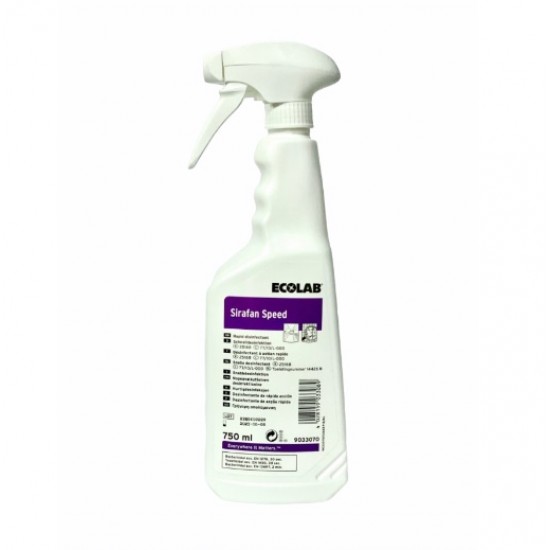 ΑΠΟΛΥΜΑΝΤΙΚΟ ΕΤΟΙΜΟΧΡΗΣΤΟ SPRAY 750ml ECOLAB SIRAFAN SPEED ΑΠΟΛΥΜΑΝΤΙΚΟ ΕΤΟΙΜΟΧΡΗΣΤΟ SPRAY 750ml ECOLAB SIRAFAN SPEED
