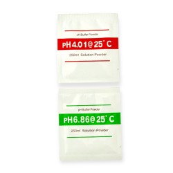 PH BUFFER σε σκόνη για  pH 4.01 &  pH 6.86 (2 φακελάκια) για PH TESTER pen type ΗΛΕΚΤΡΟΝΙΚΟ 0-14