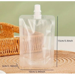ΣΑΚΟΥΛΑΚΙ SQUEEZABLE ΔΙΑΦΑΝΟ 200ml ΜΕ ΒΙΔΩΤΟ ΚΑΠΑΚΙ ΓΙΑ WAX MELTS