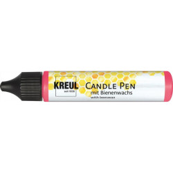 CANDLE PEN ΚΟΚΚΙΝΟ ΜΕΤΑΛΛΙΚΟ ΧΡΩΜΑ 29ml KREUL