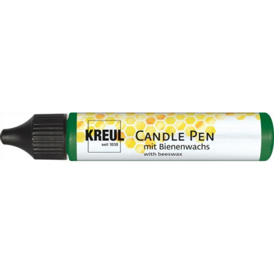 CANDLE PEN ΠΡΑΣΙΝΟ ΣΚΟΥΡΟ ΧΡΩΜΑ 29ml KREUL