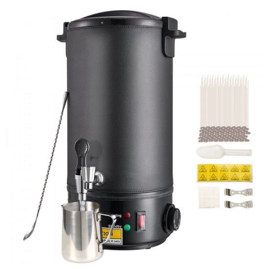 ΗΛΕΚΤΡΙΚΟ WAX MELTER 10L VEVOR ΓΙΑ ΚΑΤΑΣΚΕΥΗ ΚΕΡΙΩΝ (30°C-110°C) ΗΛΕΚΤΡΙΚΟ WAX MELTER 10L VEVOR ΓΙΑ ΚΑΤΑΣΚΕΥΗ ΚΕΡΙΩΝ (30°C-110°C)