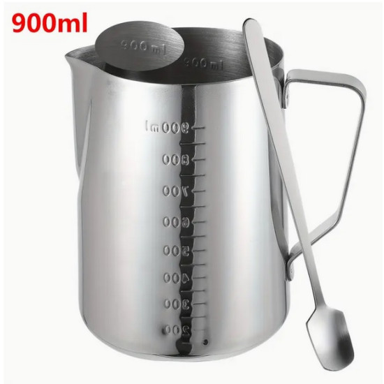 ΚΑΝΑΤΑ ΑΝΟΞΕΙΔΩΤΗ 900ml ΜΕ ΚΟΥΤΑΛΙ (ΕΞΩΤΕΡΙΚΗ ΔΙΑΒΑΘΜΙΣΗ)