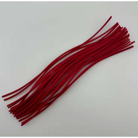 FIBER Sticks κυματιστά κόκκινα για Reed Diffuser 26cm (10 τεμ)