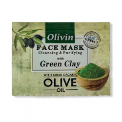 Mάσκα προσώπου με Πράσινο Άργιλο (2x5ml) για απομακρυνση ρύπων