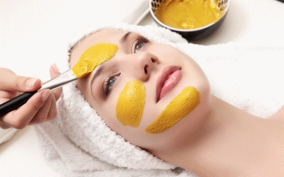 Μάσκα προσώπου με Κίτρινη και Λευκή (Καολίνη) Άργιλο για ξηρό και ευαίσθητο δέρμα